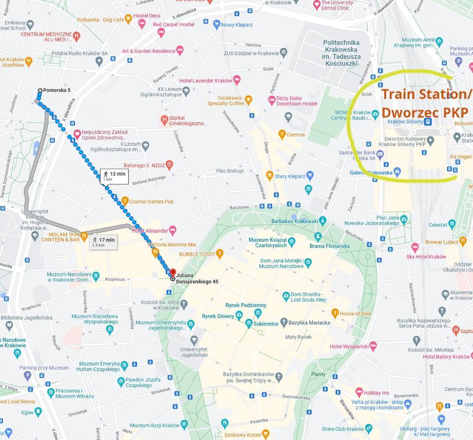 Kana - Stylish Apartment In Krakow Pomorska - Close, Wifi, Smart Tv קרקוב מראה חיצוני תמונה